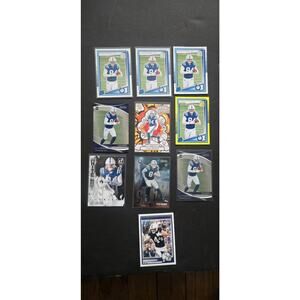 Tyler Warren Rookie Card Lot Donruss Rated Rookie Bomb Squad Colts RC Bundle